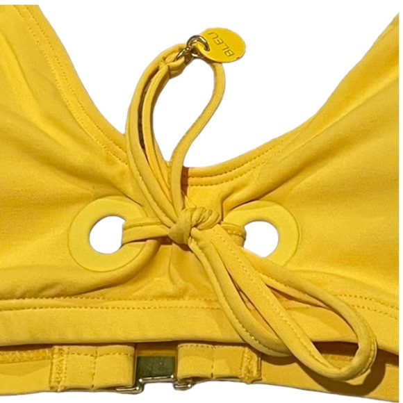 Bleu Rod Beattie Modern/Fitted Yellow Bikini Top - Picture 3 of 6